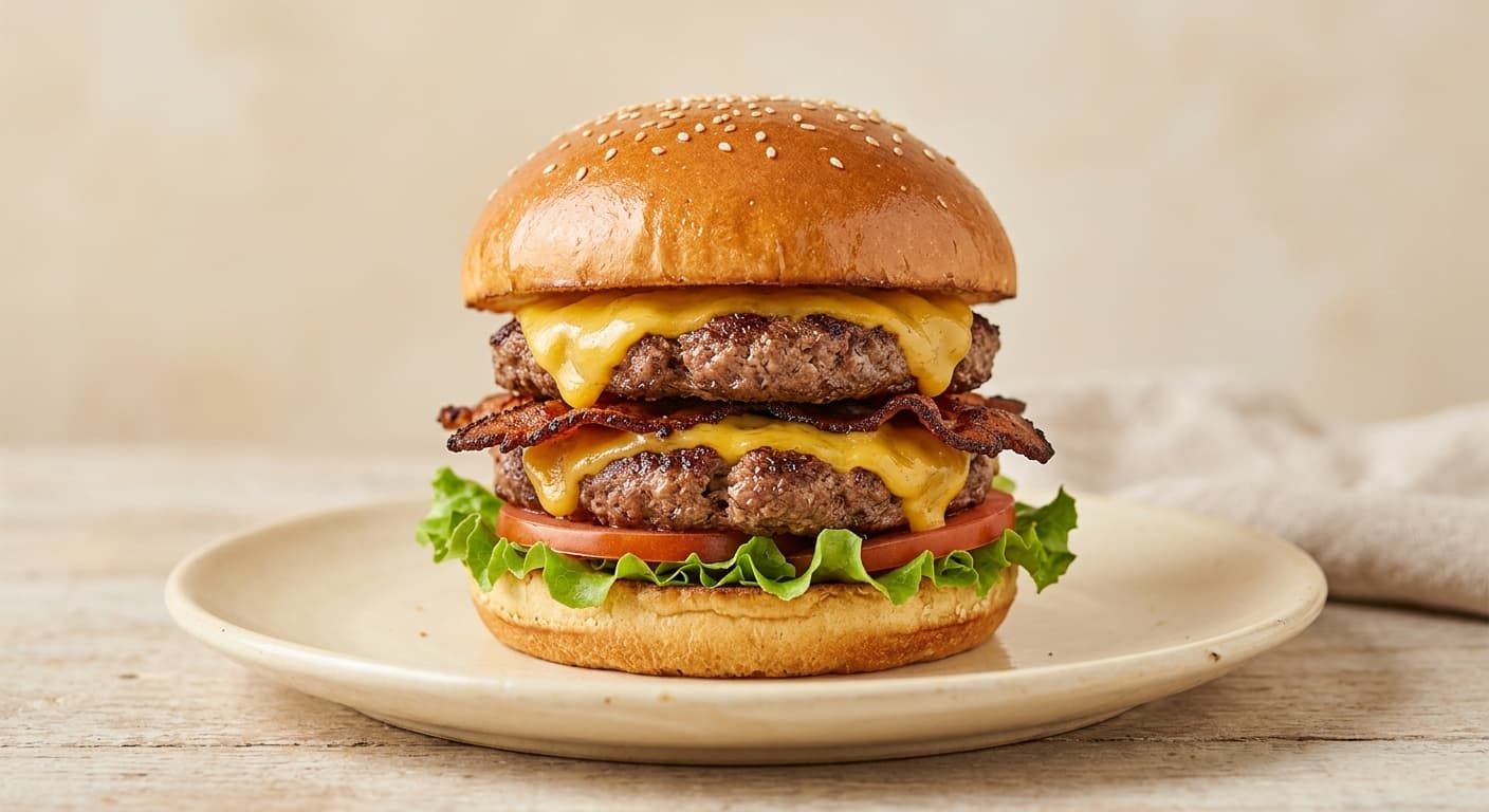 Hamburguesa Doble