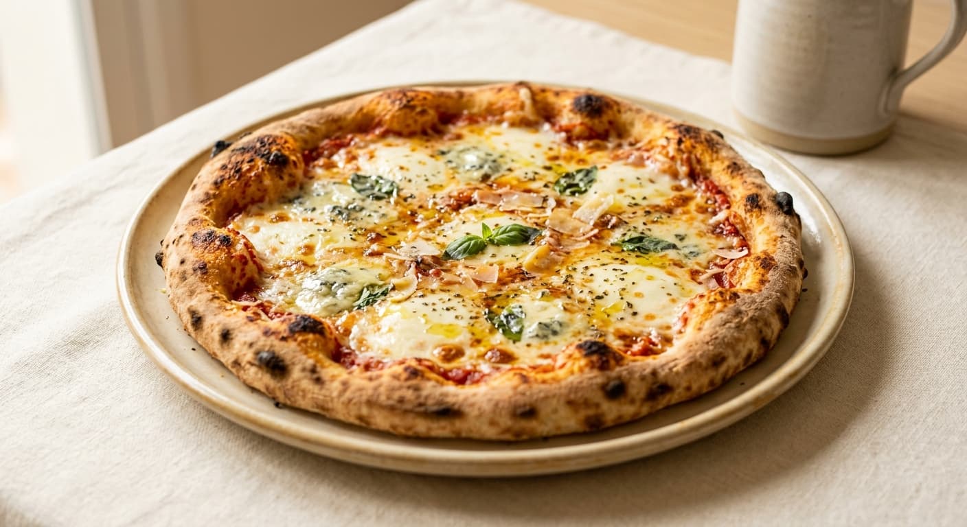 Pizza Cuatro Quesos